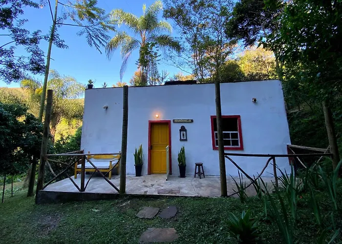 Chale Na Floresta Com Frigobar